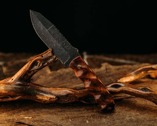 Disaster Jr Gen 3 (.16") - Desert Ironwood, Mosaic Pins, Textured Grip