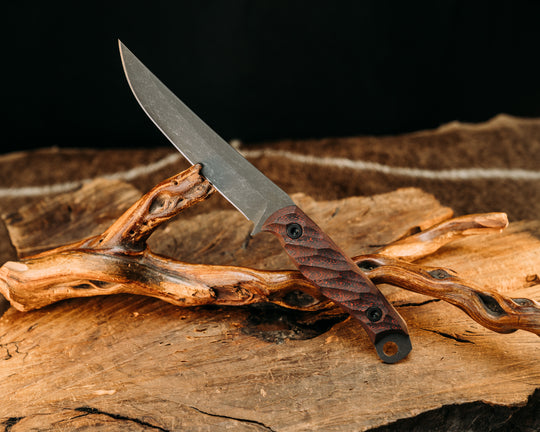 Crow Breakdown- Lava Flow Carbon, Allen Bolts, Textured Grip