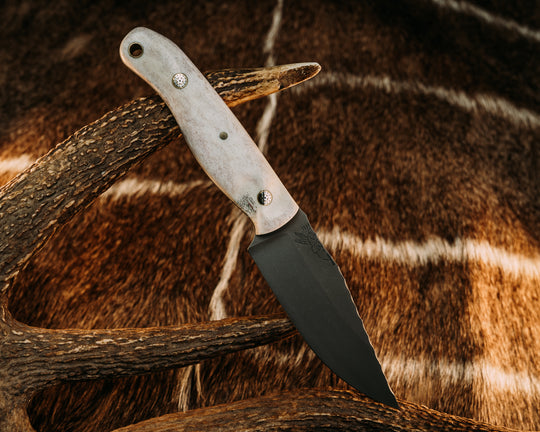 Feather Light - Mosaic Pins, Brass Lanyard Pin, Contoured Grip.