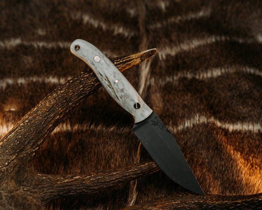 Crow Scalper - Mosaic Pins, Brass Lanyard Pin, Contoured Grip.