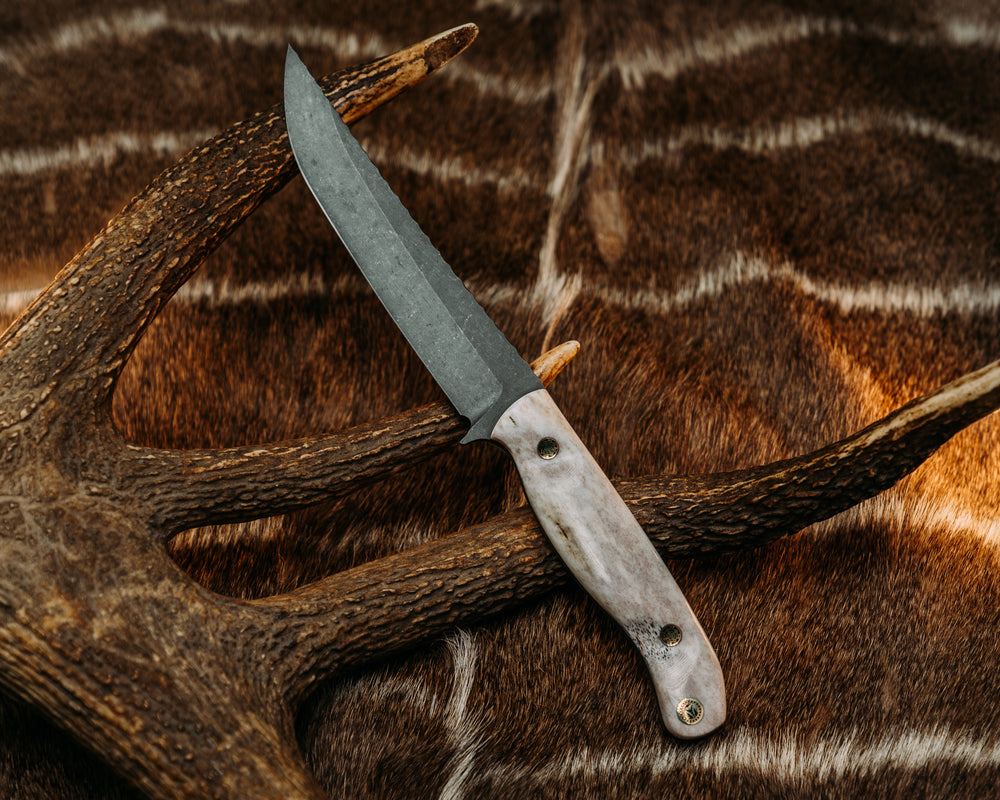 Crow Breakdown - Mosaic Pins, Ram's Head Mosaic Pin, Contoured Grip.
