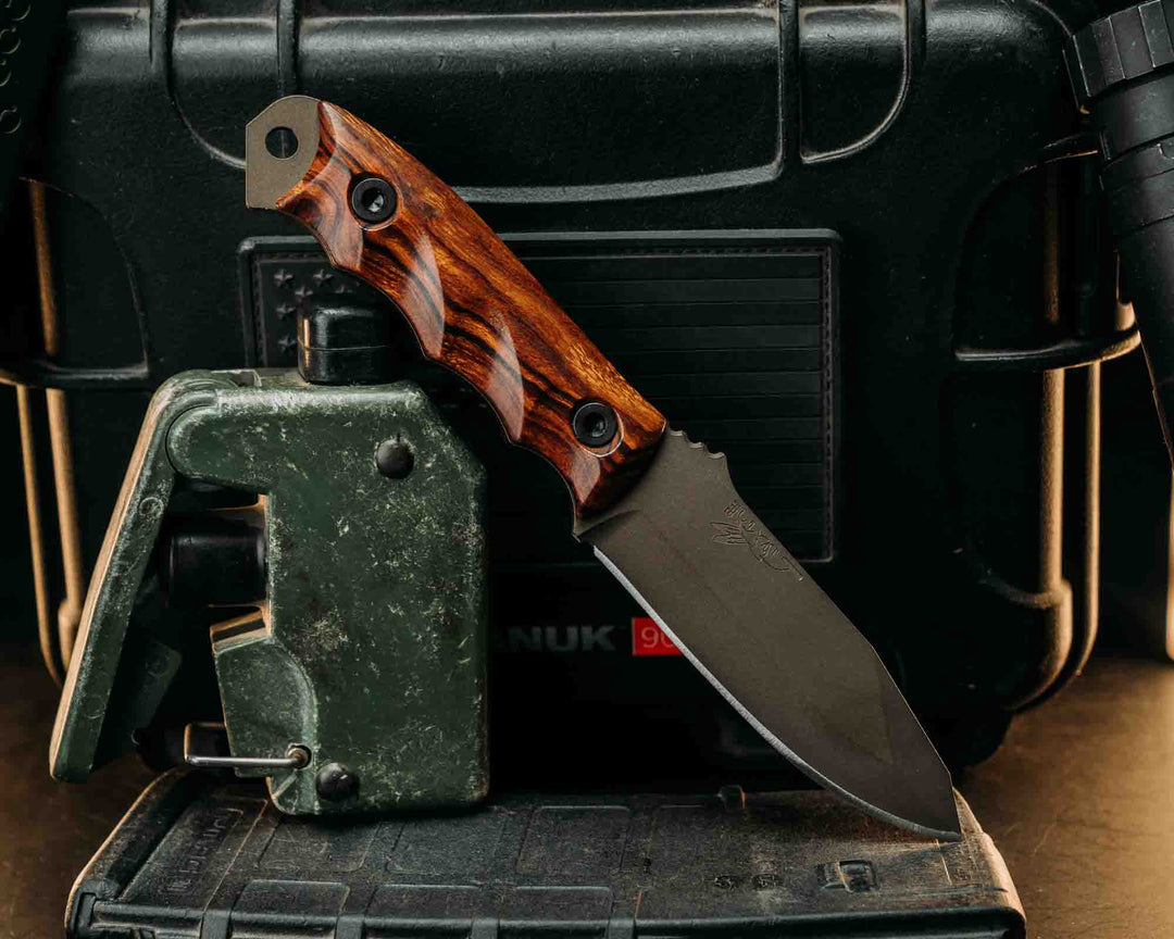 Disaster Jr- Desert Ironwood, Midnight Bronze Cerakote, Allen Bolts, Textured Grip