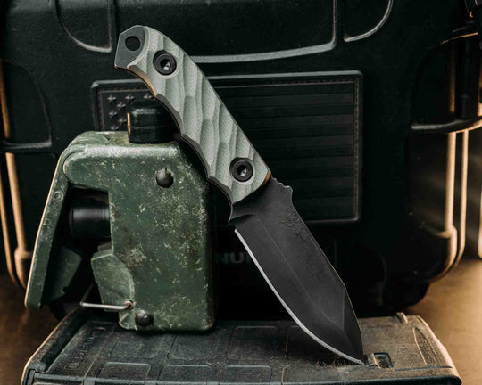 Disaster Cub- Grey G10, Allen Bolts, Textured Grip
