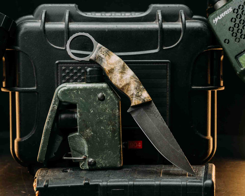 Osoraku 3"- Buckeye, Mosaic Pins, Textured Grip