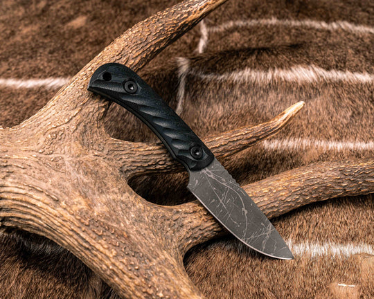 Cav Jr Back Country- Black G10, Allen bolts, Textured Grip