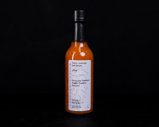Truffle Reaper Sauce (1 bottle), HFB X Señor Lechuga Hot Sauce, Batch 8