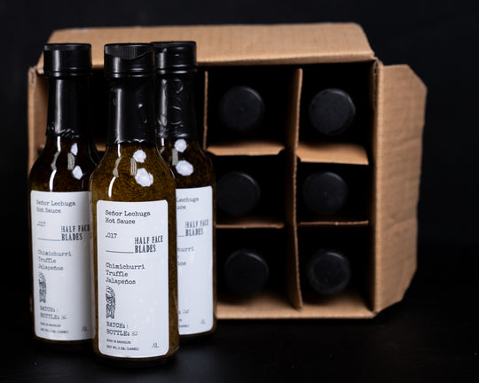 Chimichuri Truffle Jalapeño STEAK Sauce, (CASE), Senor Lechuga X HFB Collab