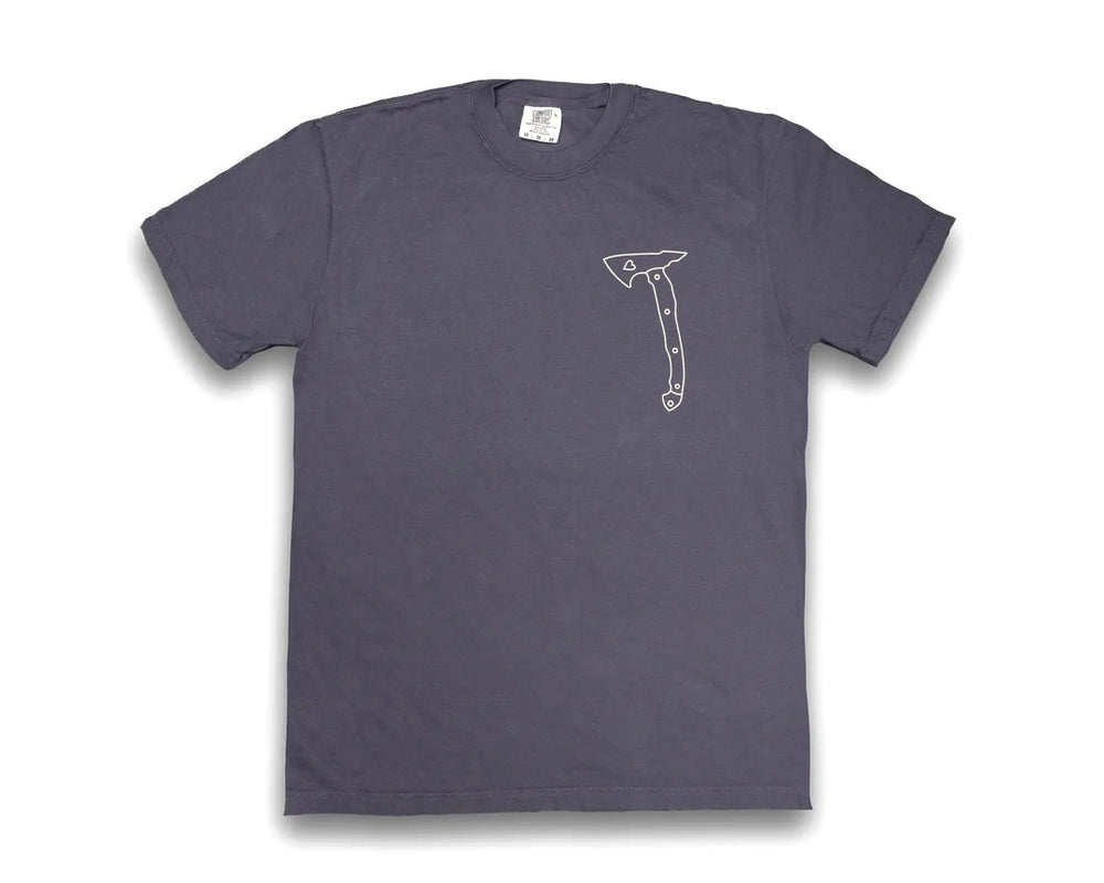 Horse Warrior Gray Tee
