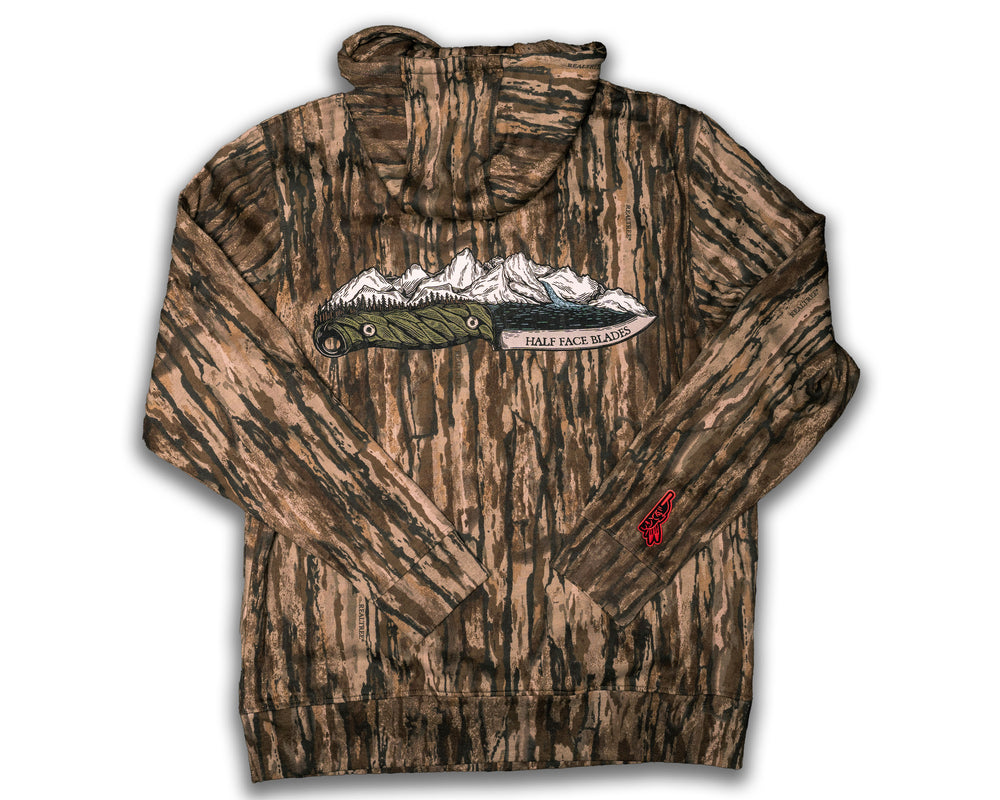 Half Face Blades + Realtree Hoodie