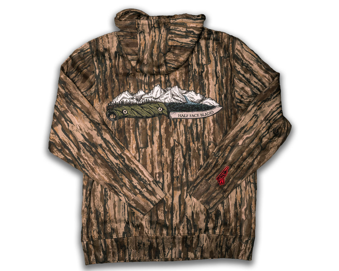 Half Face Blades + Realtree Hoodie