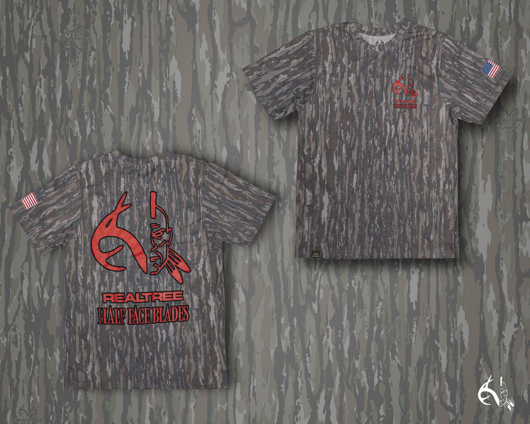 Half Face Blades x Realtree T-Shirt - Realtree Original