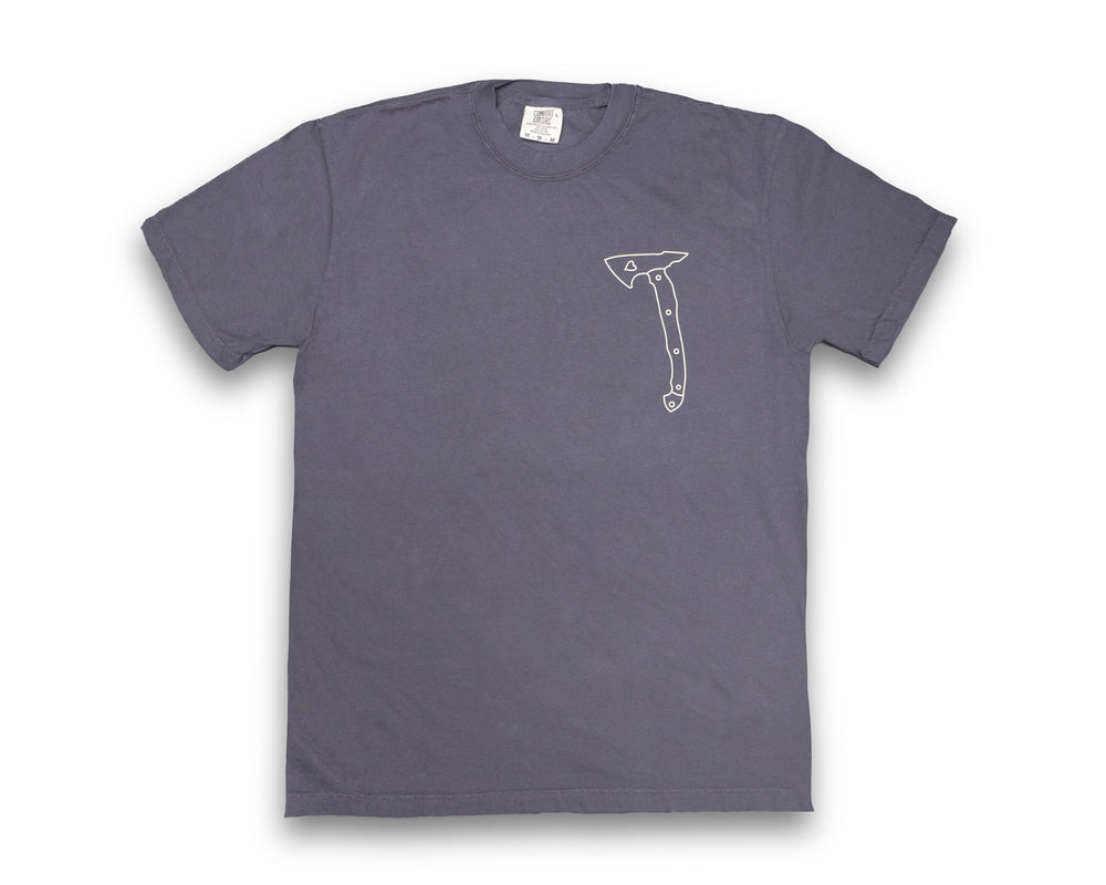 Horse Warrior Gray Tee