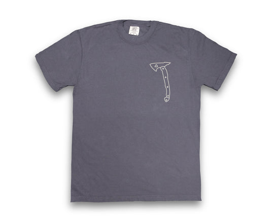 Horse Warrior Gray Tee