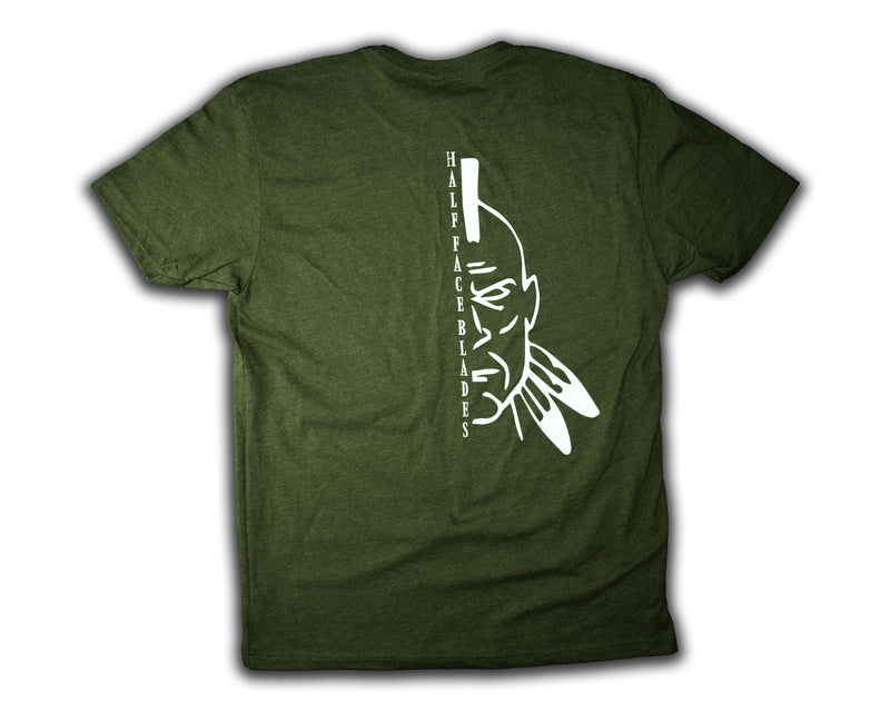 HFB logo tee Military Green