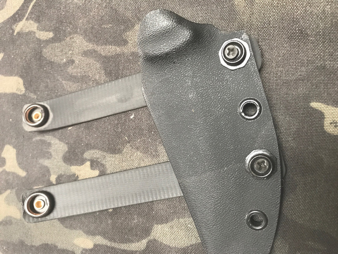 (Horizontal belt loops/carry straps) for kydex sheaths, 2 loops per set,