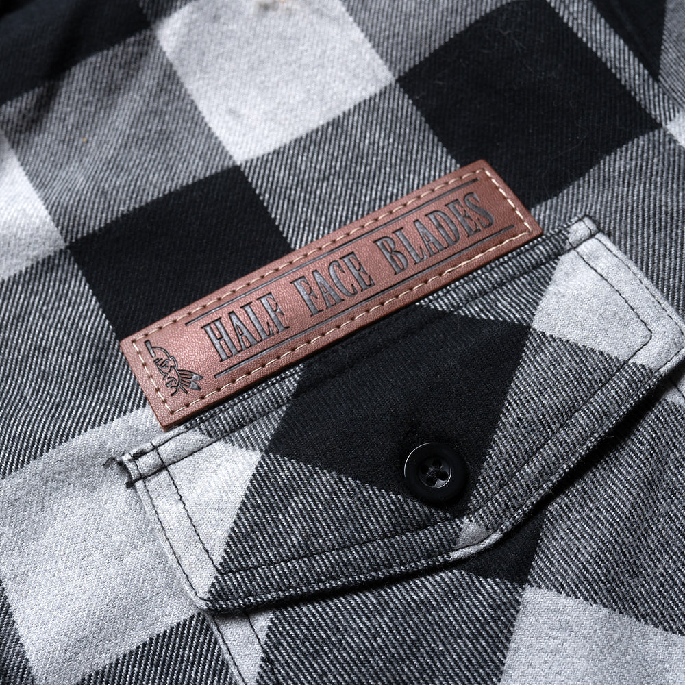 Light Grey/Black HFB Flannel