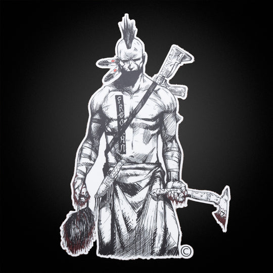 Scalper Decal/Sticker Dye Cut